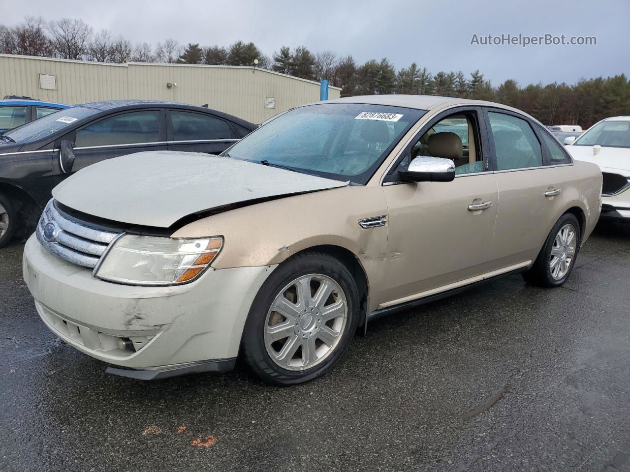 2008 Ford Taurus Limited Beige vin: 1FAHP25W38G104000