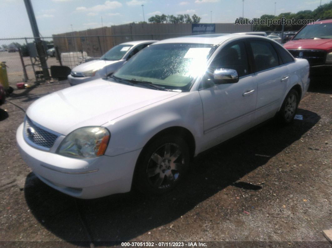 2006 Ford Five Hundred Limited White vin: 1FAHP28106G138408