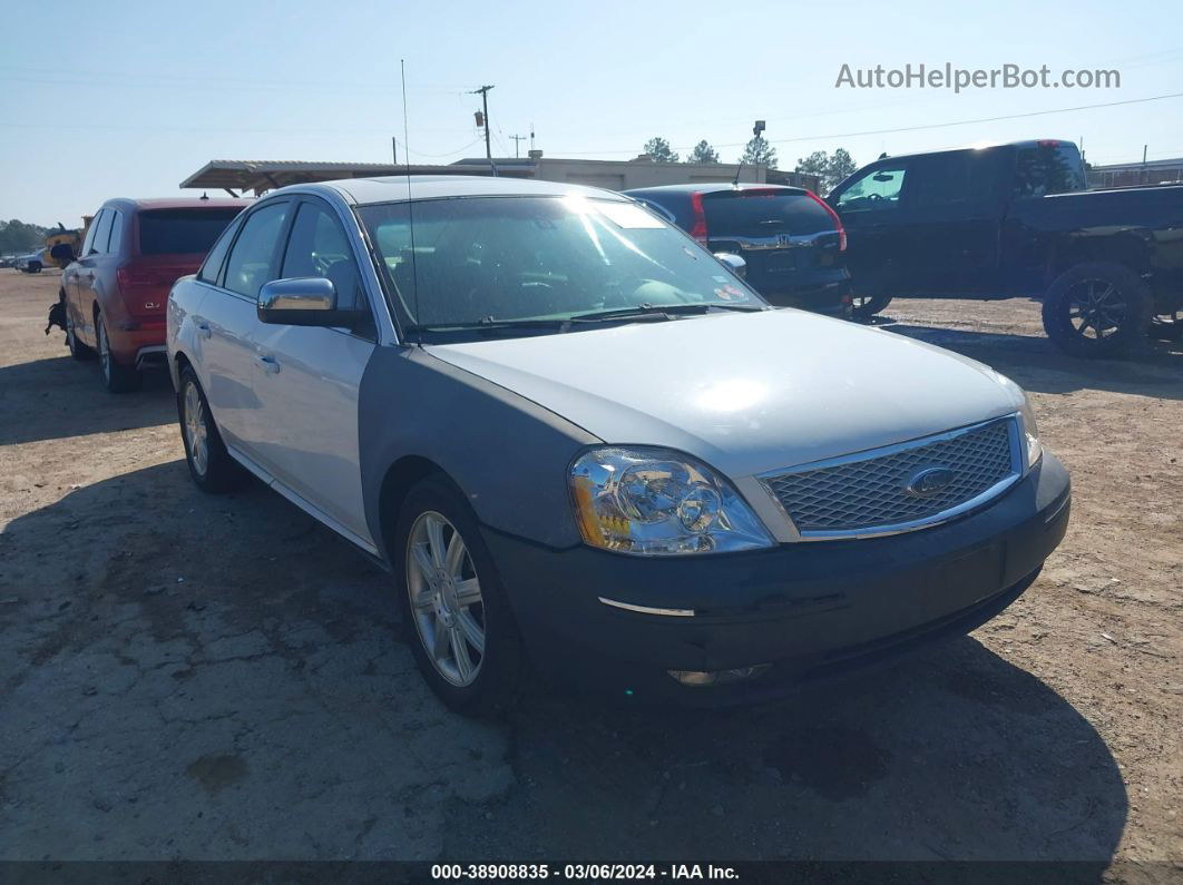 2006 Ford Five Hundred Limited White vin: 1FAHP28106G179637