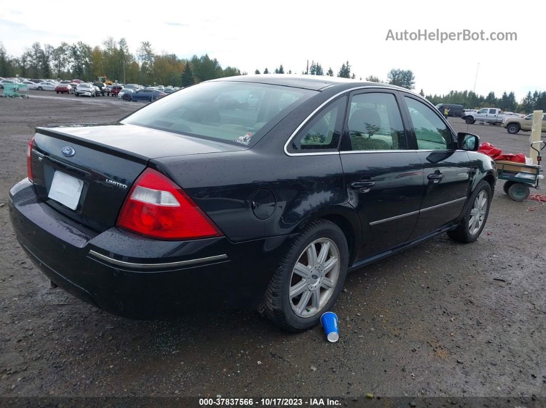 2006 Ford Five Hundred Limited Black vin: 1FAHP28116G129104