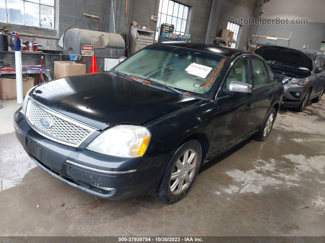 2006 Ford Five Hundred Limited Черный vin: 1FAHP28186G169762