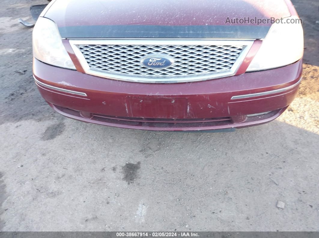 2006 Ford Five Hundred Limited Red vin: 1FAHP281X6G111264