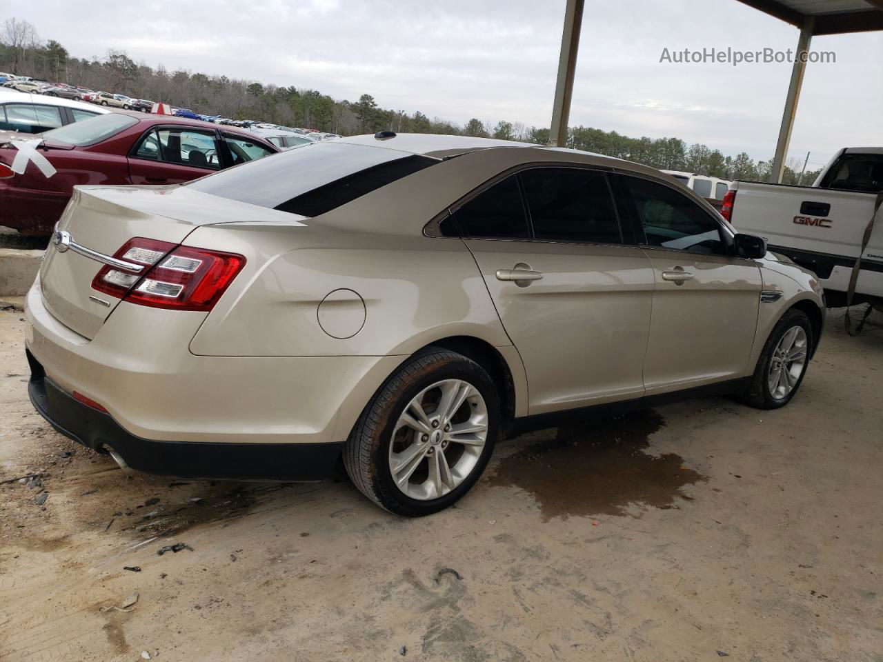 2017 Ford Taurus Se Beige vin: 1FAHP2D80HG112798