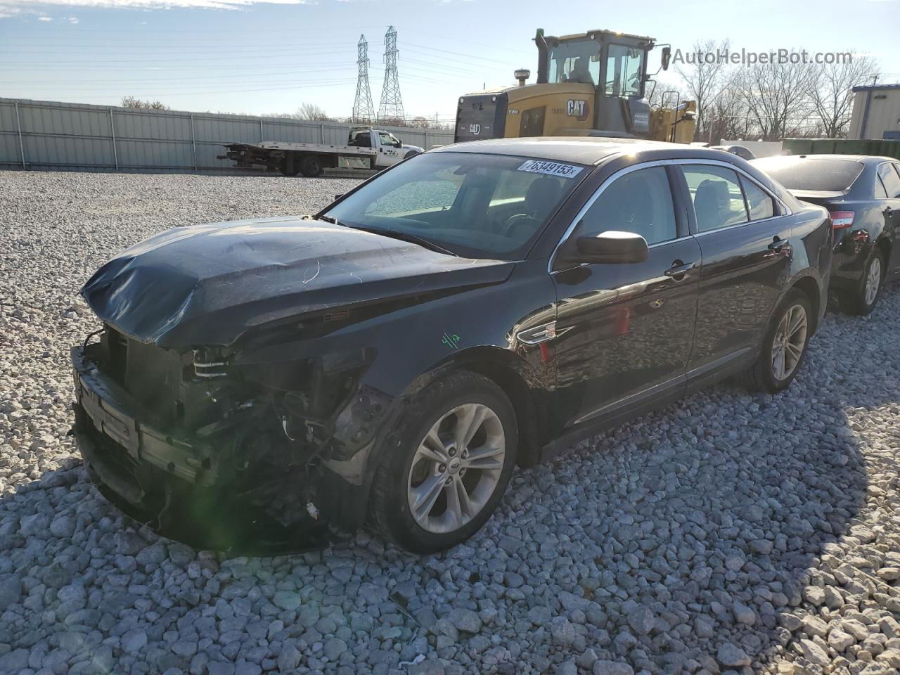 2017 Ford Taurus Se Черный vin: 1FAHP2D81HG137189