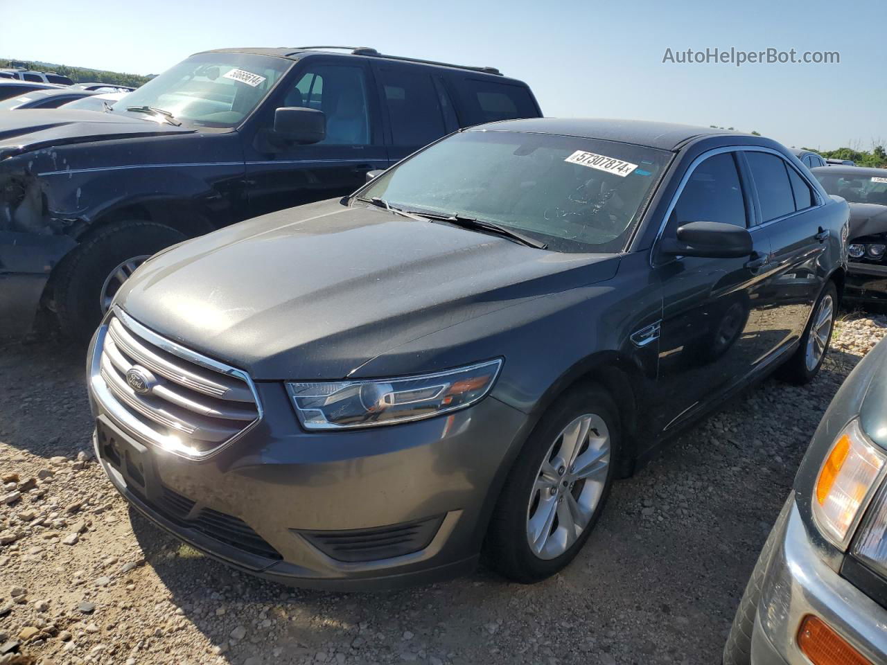 2017 Ford Taurus Se Gray vin: 1FAHP2D83HG110673