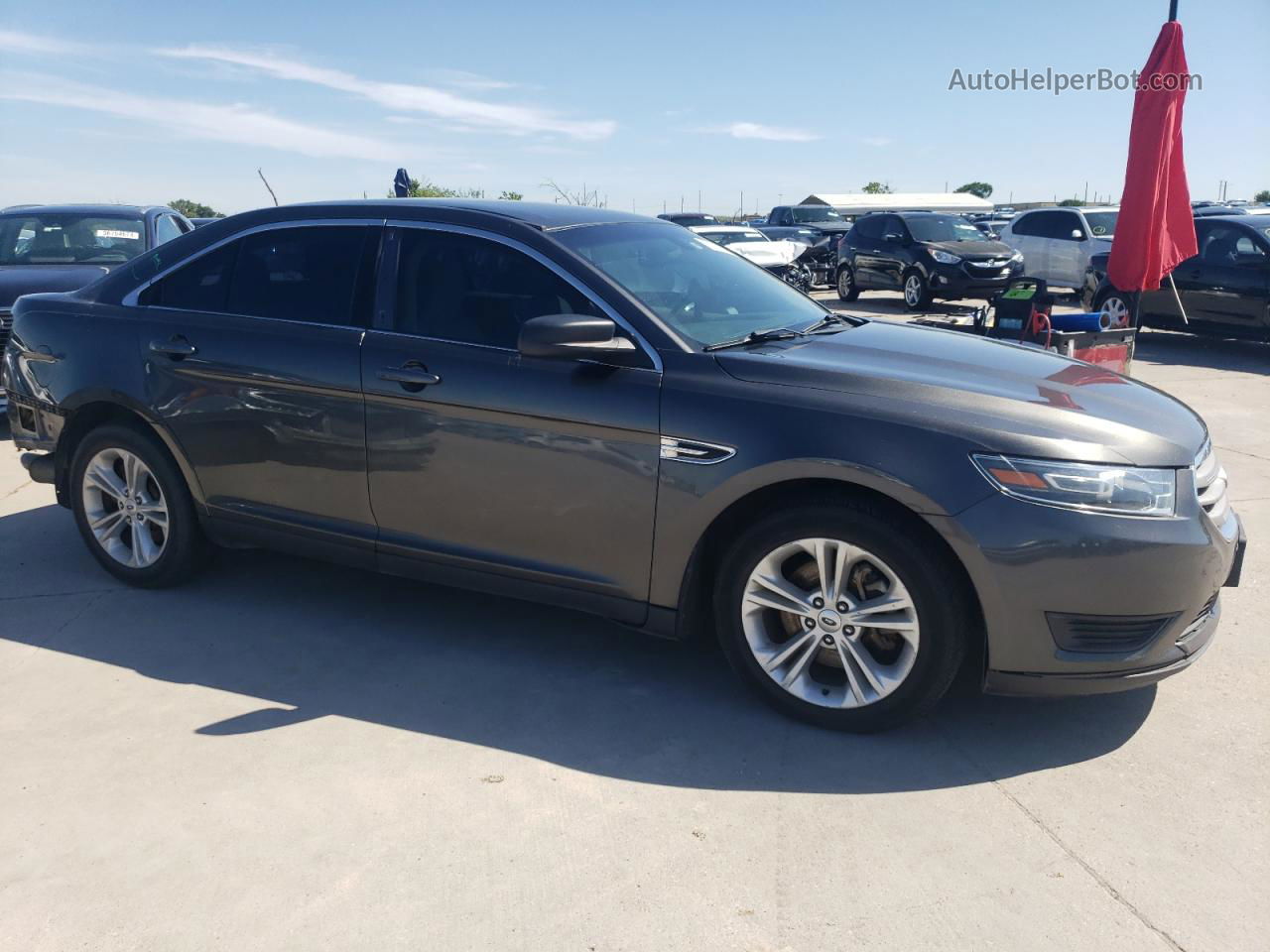 2017 Ford Taurus Se Gray vin: 1FAHP2D83HG110673