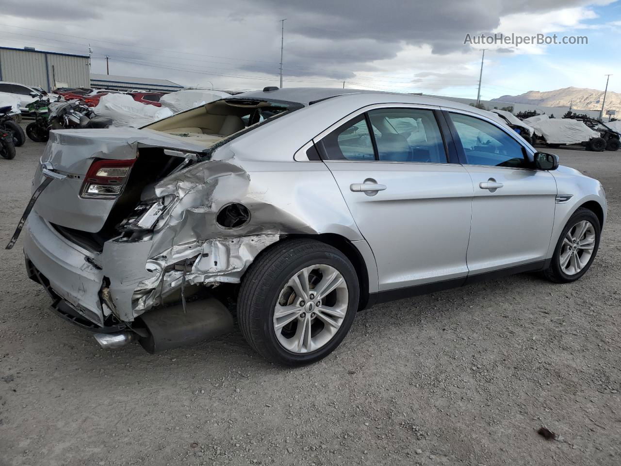 2017 Ford Taurus Se Silver vin: 1FAHP2D83HG145326