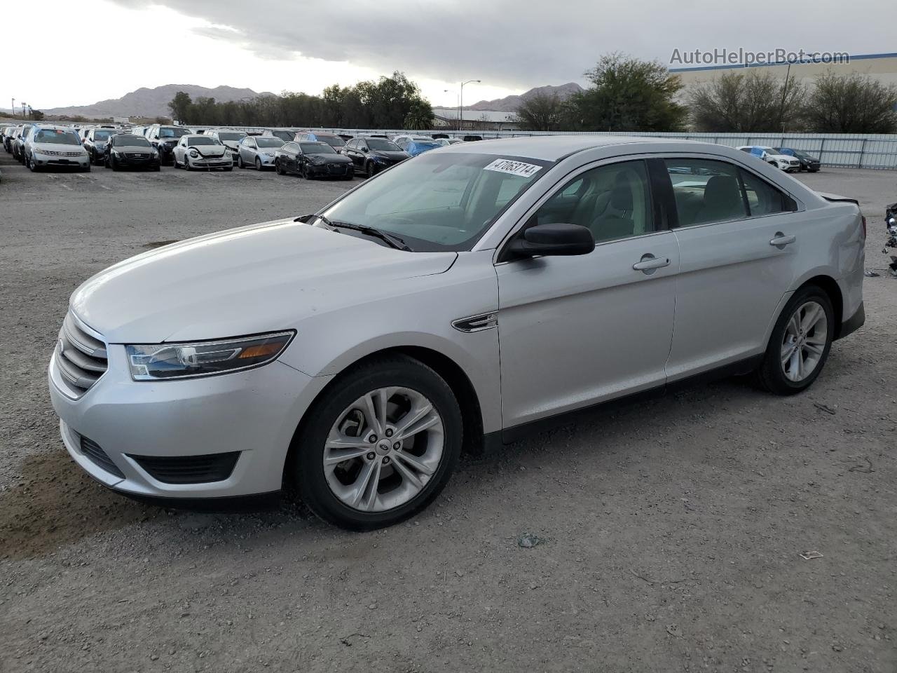 2017 Ford Taurus Se Silver vin: 1FAHP2D83HG145326