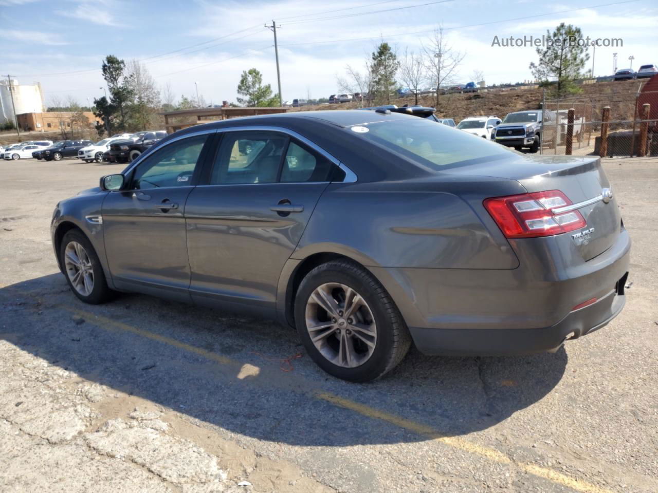 2017 Ford Taurus Se Gray vin: 1FAHP2D84HG115607