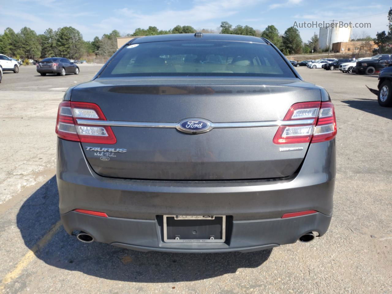 2017 Ford Taurus Se Gray vin: 1FAHP2D84HG115607