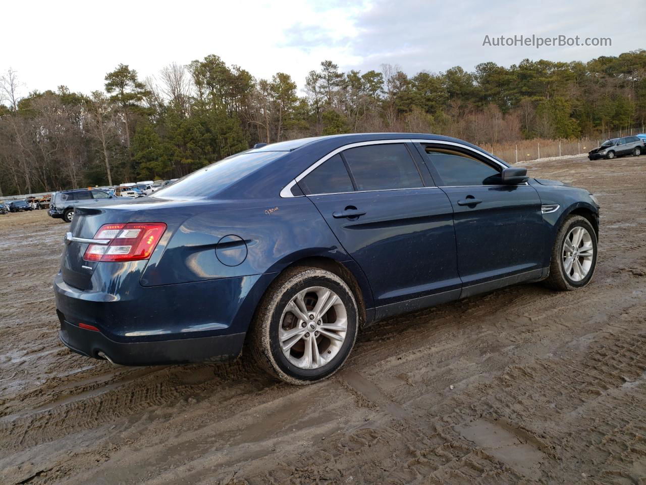 2017 Ford Taurus Se Синий vin: 1FAHP2D85HG111601