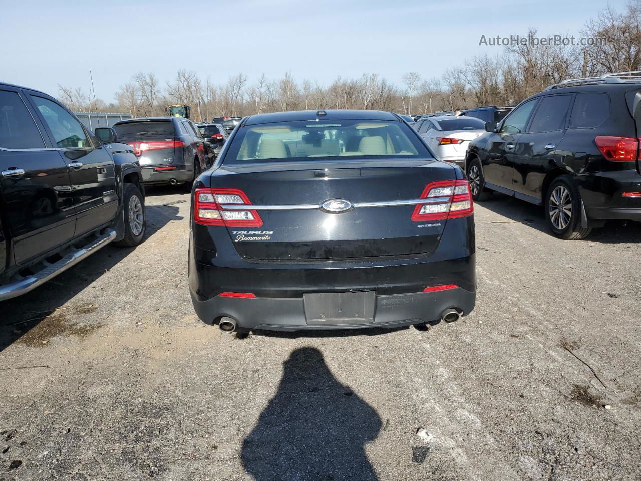 2017 Ford Taurus Se Black vin: 1FAHP2D86HG135163