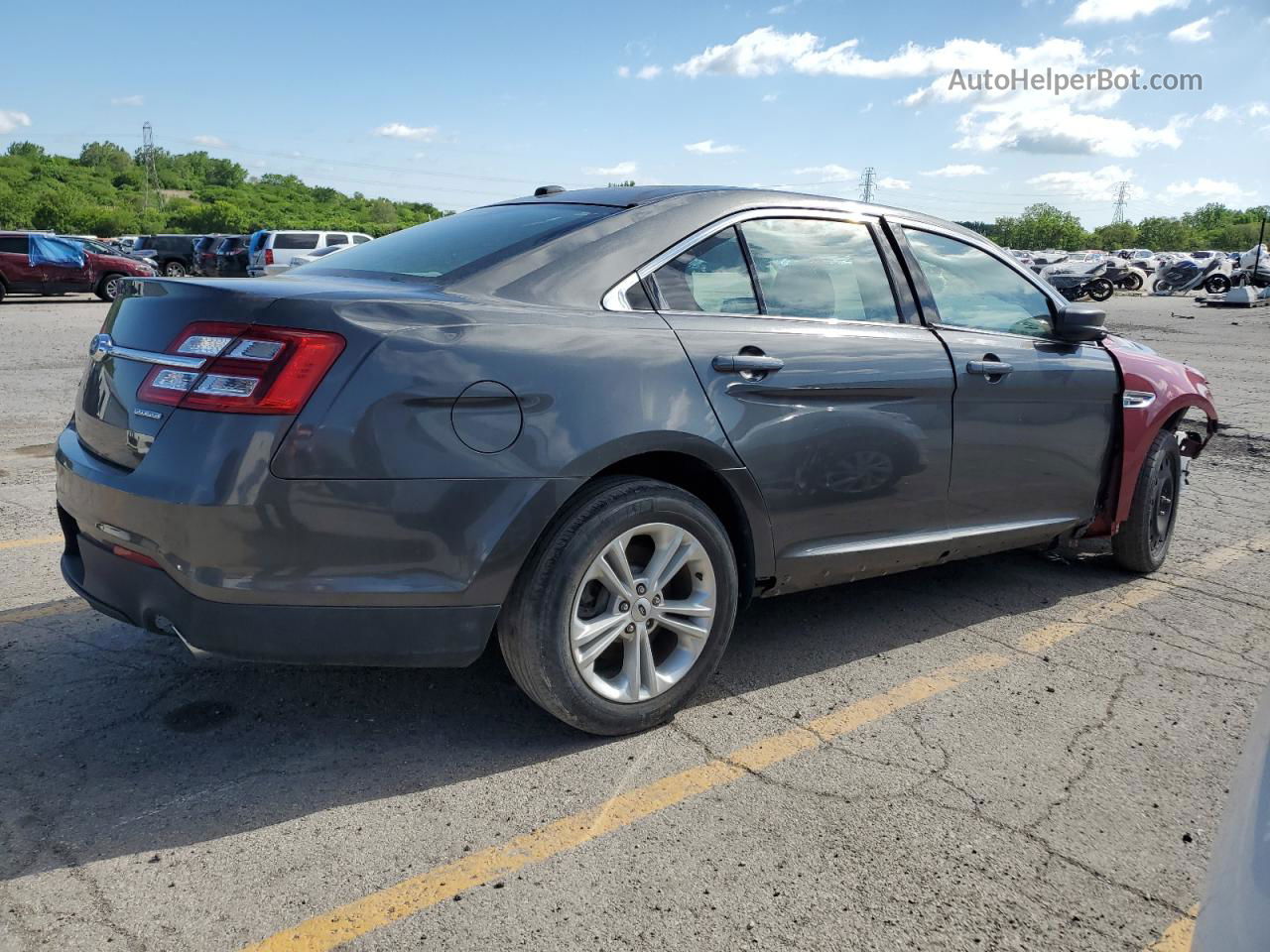 2017 Ford Taurus Se Gray vin: 1FAHP2D87HG110918