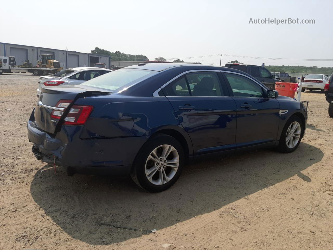 2017 Ford Taurus Se Синий vin: 1FAHP2D88HG105856