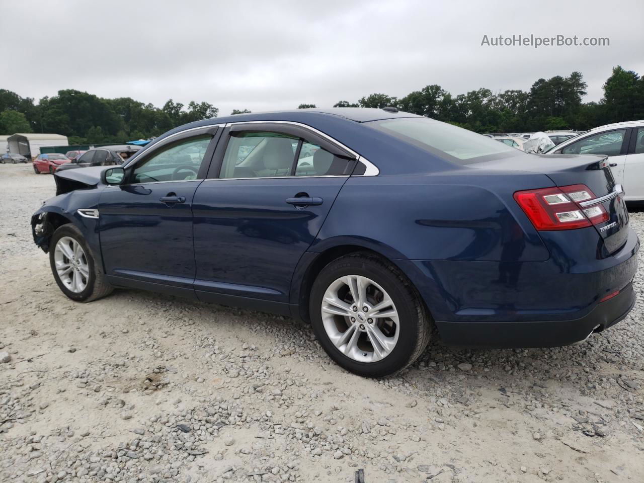 2017 Ford Taurus Se Синий vin: 1FAHP2D88HG138775