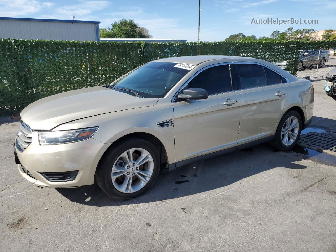 2017 Ford Taurus Se Бежевый vin: 1FAHP2D89HG120785