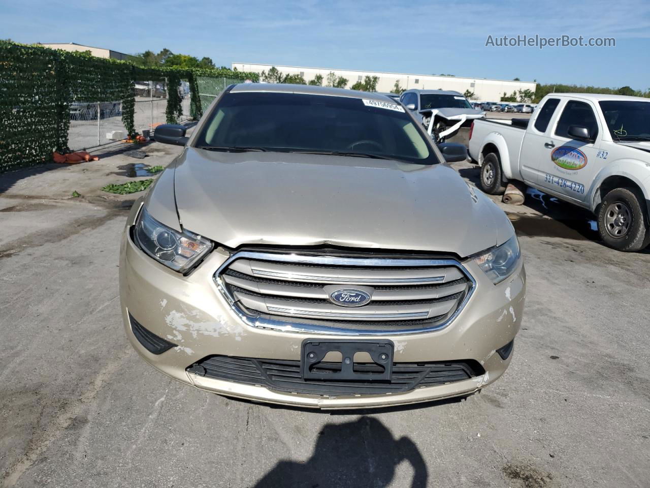 2017 Ford Taurus Se Beige vin: 1FAHP2D89HG120785