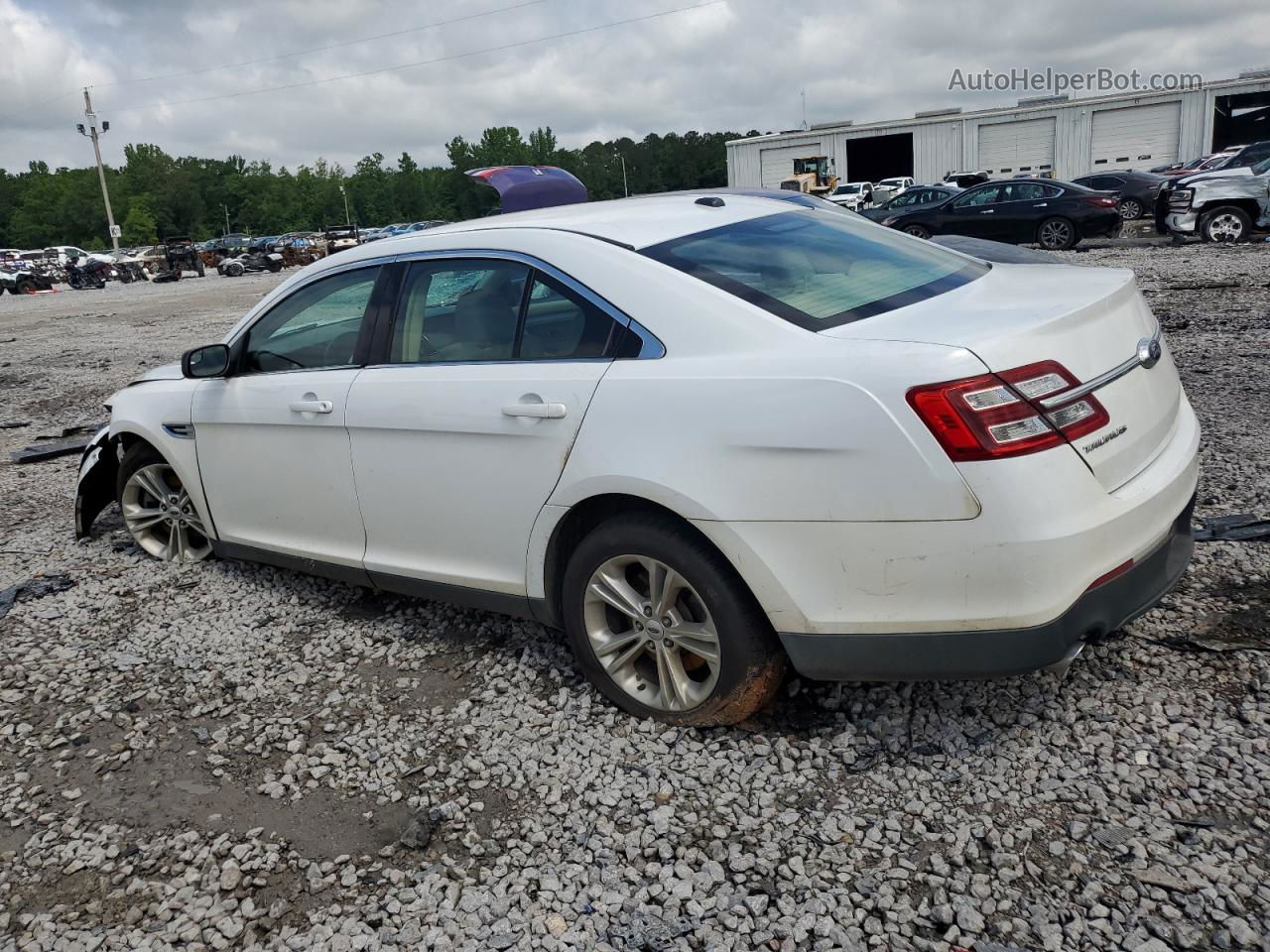 2017 Ford Taurus Se White vin: 1FAHP2D89HG136839