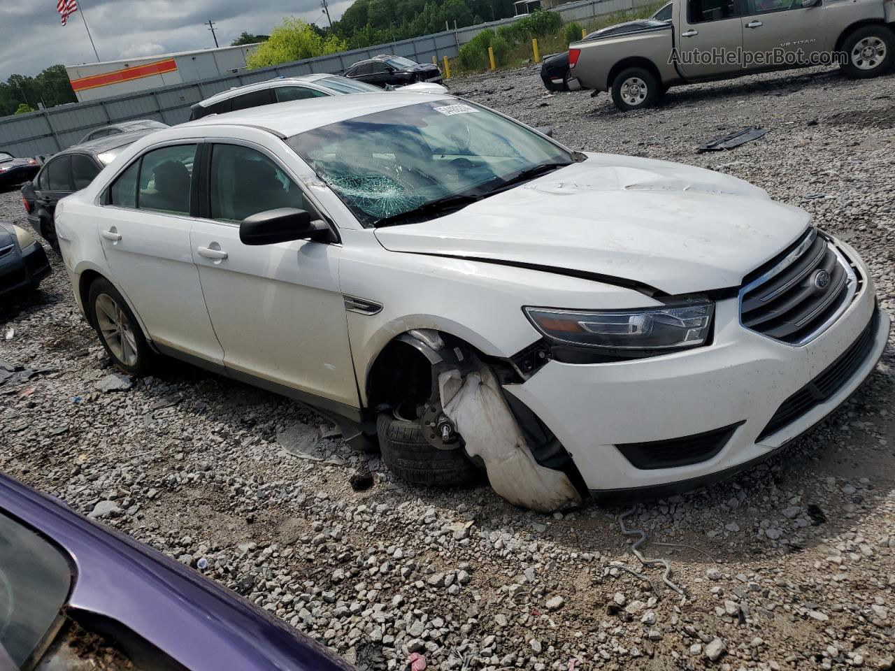 2017 Ford Taurus Se White vin: 1FAHP2D89HG136839