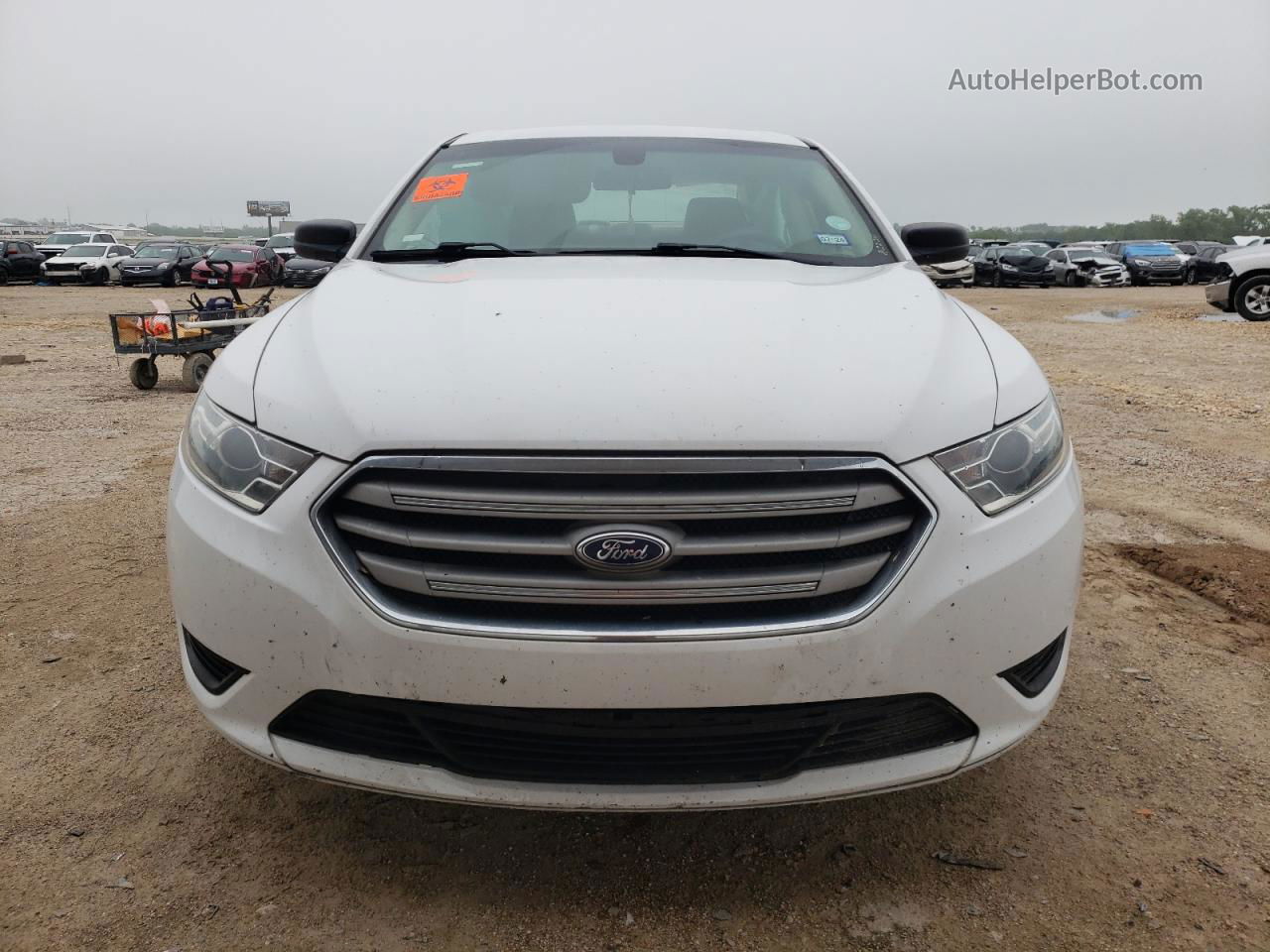 2017 Ford Taurus Se White vin: 1FAHP2D8XHG114686