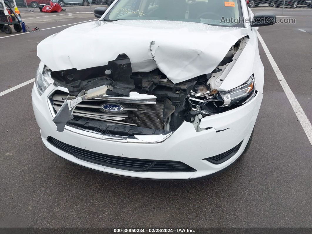 2017 Ford Taurus Se White vin: 1FAHP2D8XHG116812