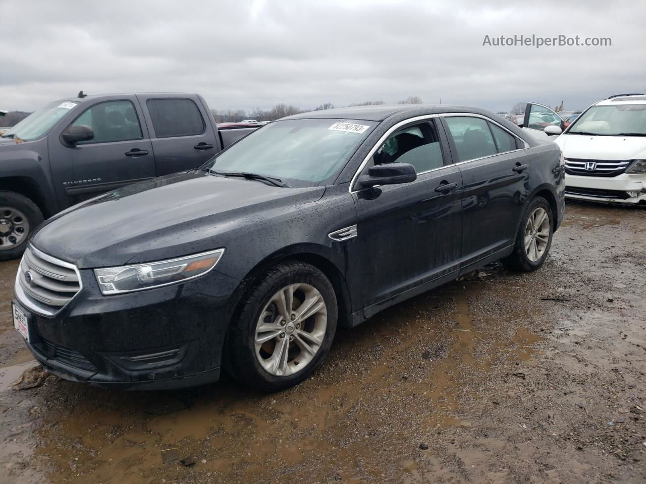 2017 Ford Taurus Sel Черный vin: 1FAHP2E80HG112850