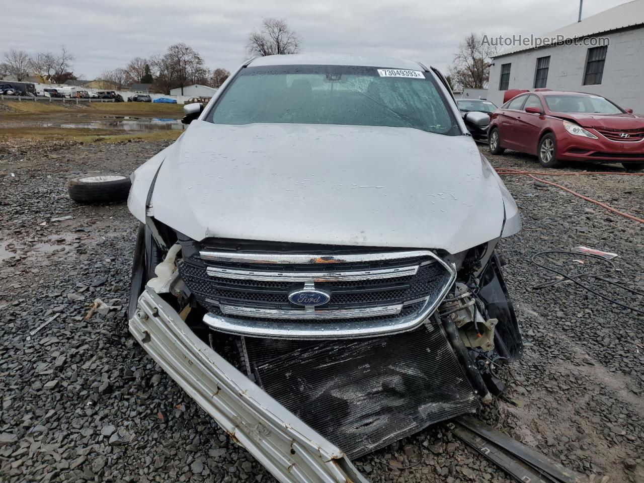 2017 Ford Taurus Sel Silver vin: 1FAHP2E80HG128157