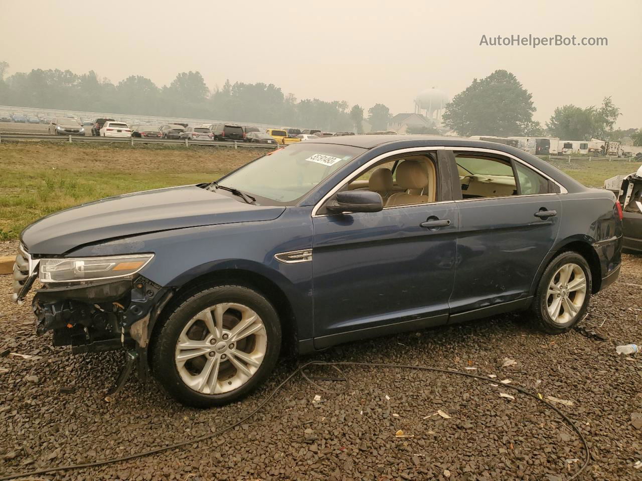 2017 Ford Taurus Sel Blue vin: 1FAHP2E80HG137019