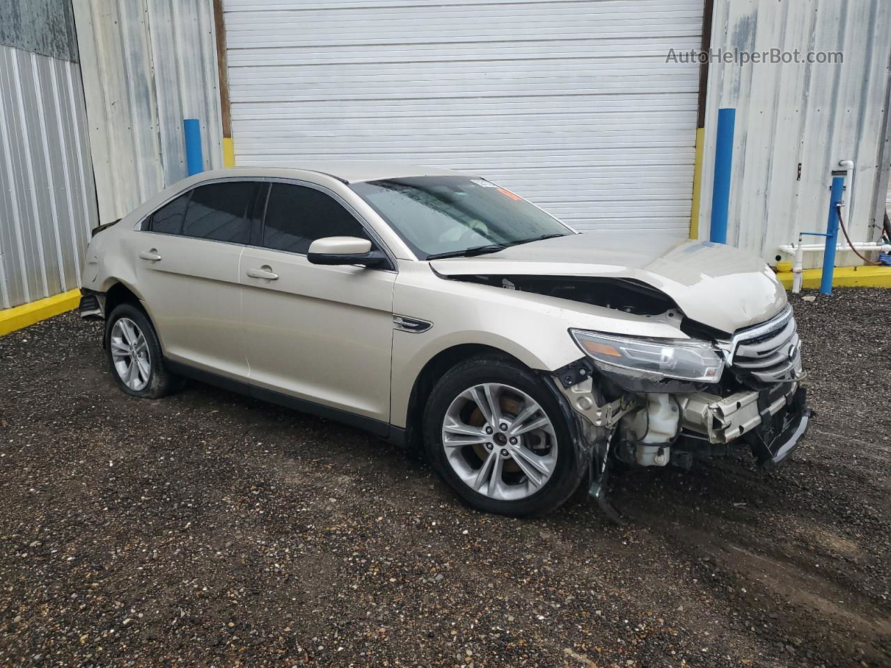 2017 Ford Taurus Sel Золотой vin: 1FAHP2E80HG139921