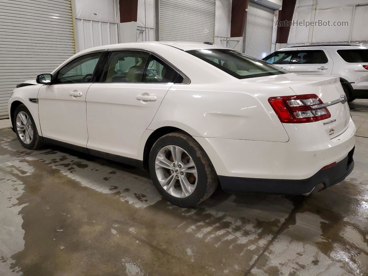 2017 Ford Taurus Sel White vin: 1FAHP2E81HG118673