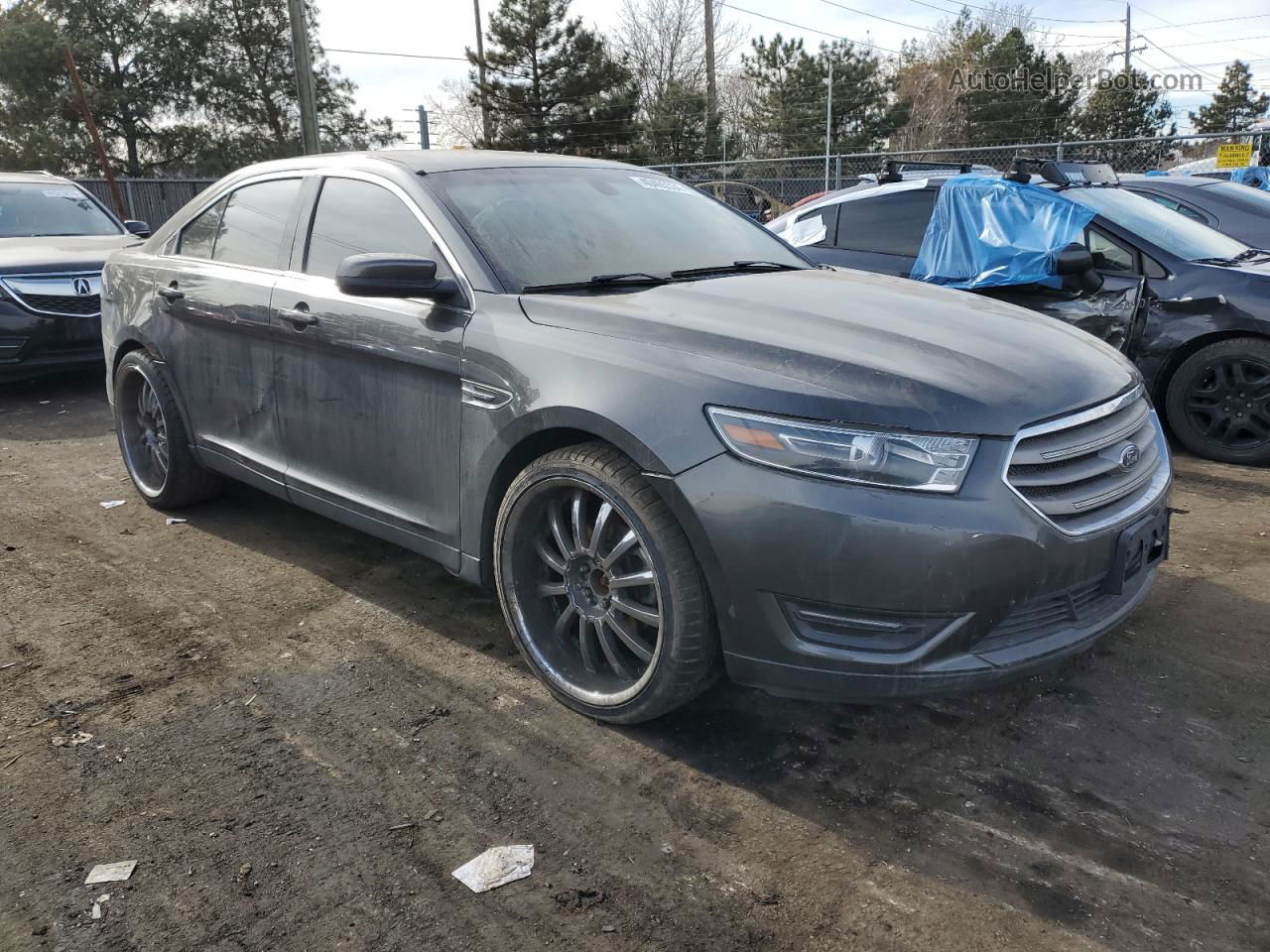 2017 Ford Taurus Sel Gray vin: 1FAHP2E81HG132248