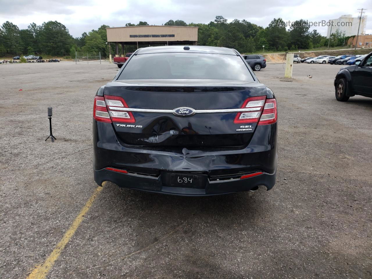 2017 Ford Taurus Sel Black vin: 1FAHP2E82HG115684