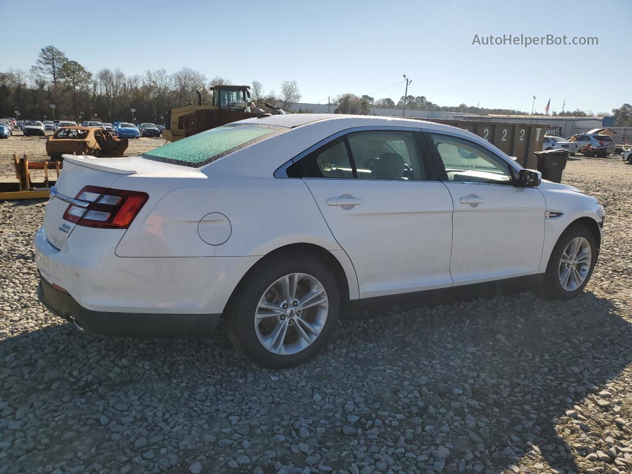 2017 Ford Taurus Sel White vin: 1FAHP2E82HG122179