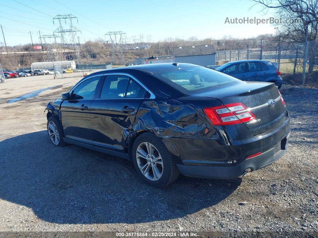 2017 Ford Taurus Sel Черный vin: 1FAHP2E83HG116357