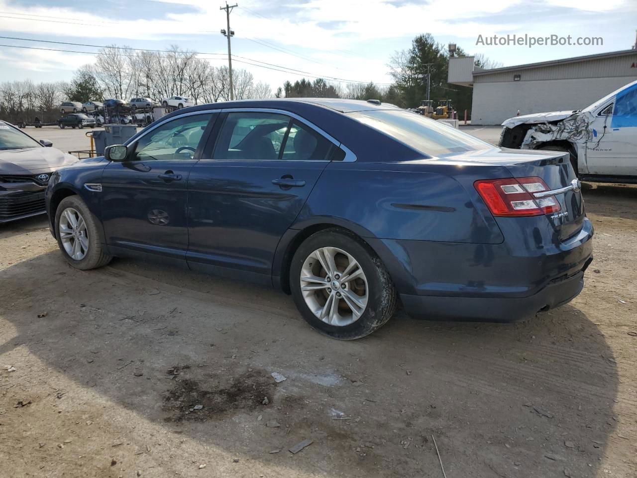 2017 Ford Taurus Sel Blue vin: 1FAHP2E83HG132011