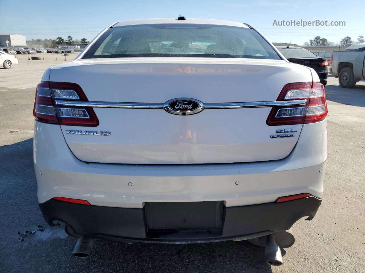 2017 Ford Taurus Sel White vin: 1FAHP2E83HG139007