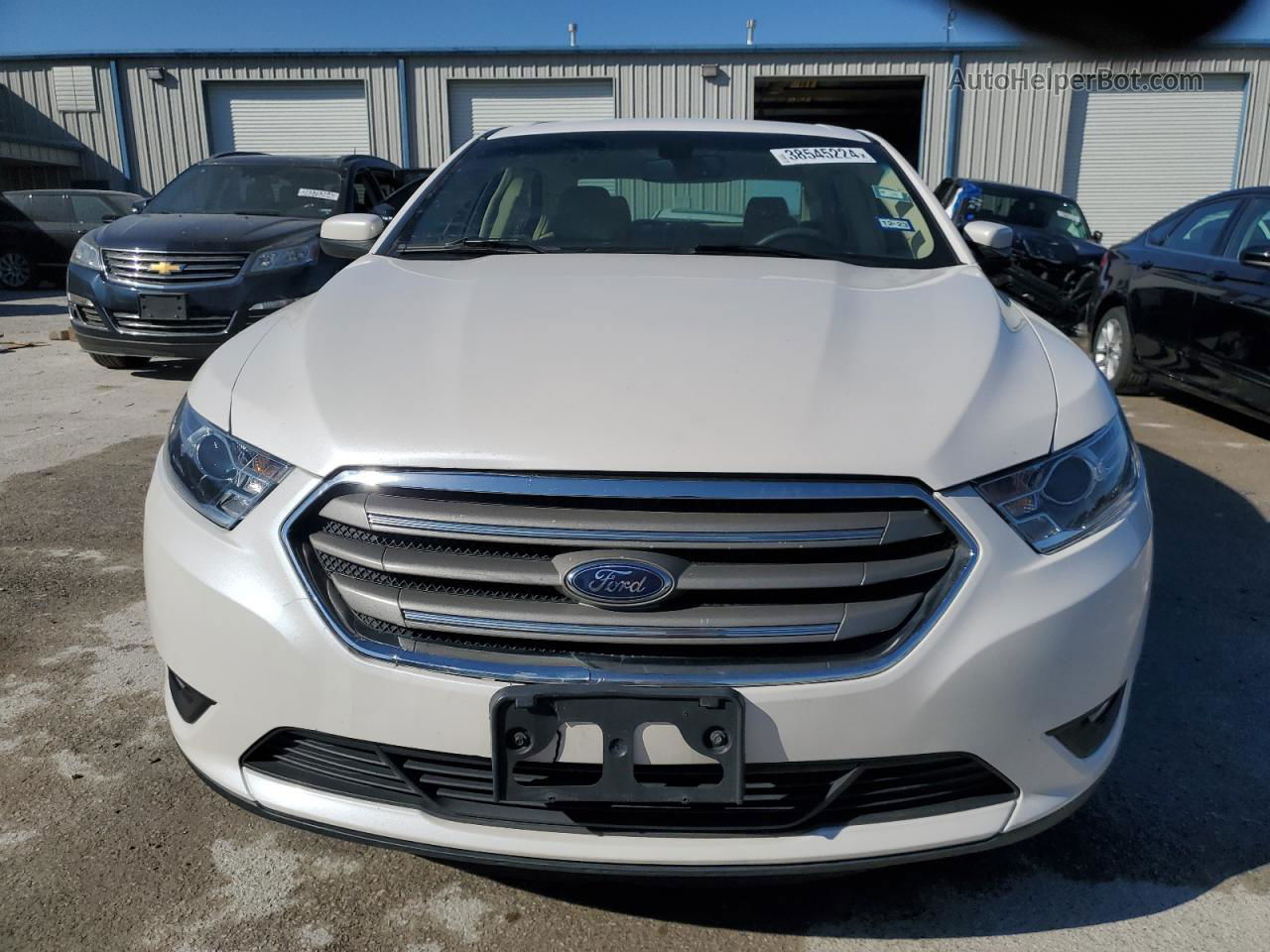 2017 Ford Taurus Sel White vin: 1FAHP2E83HG139007