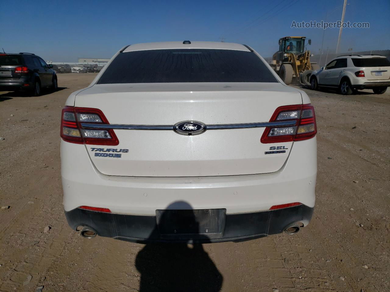 2017 Ford Taurus Sel White vin: 1FAHP2E85HG118725