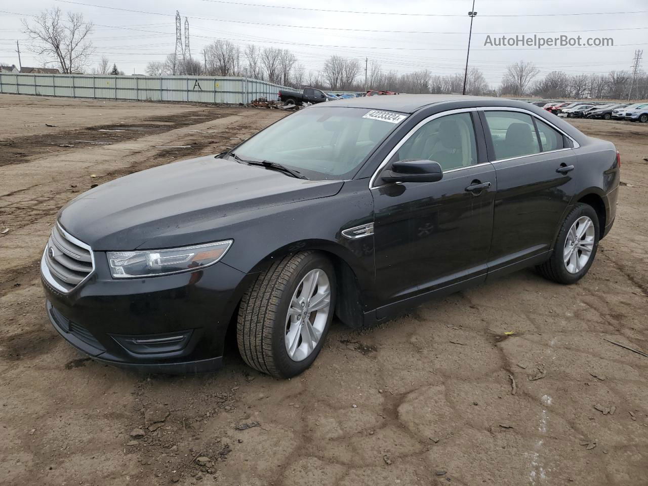 2017 Ford Taurus Sel Черный vin: 1FAHP2E85HG127070