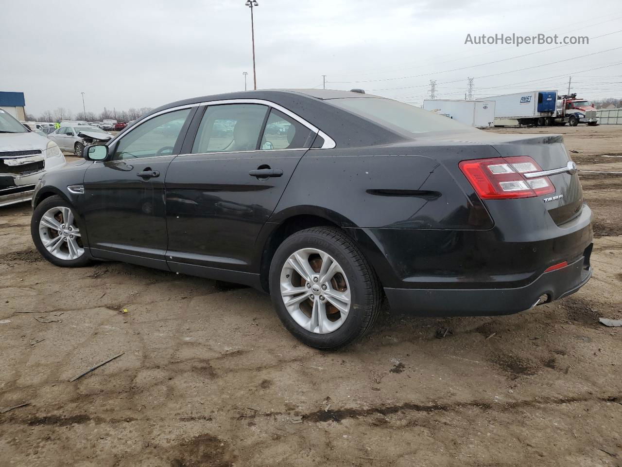 2017 Ford Taurus Sel Черный vin: 1FAHP2E85HG127070