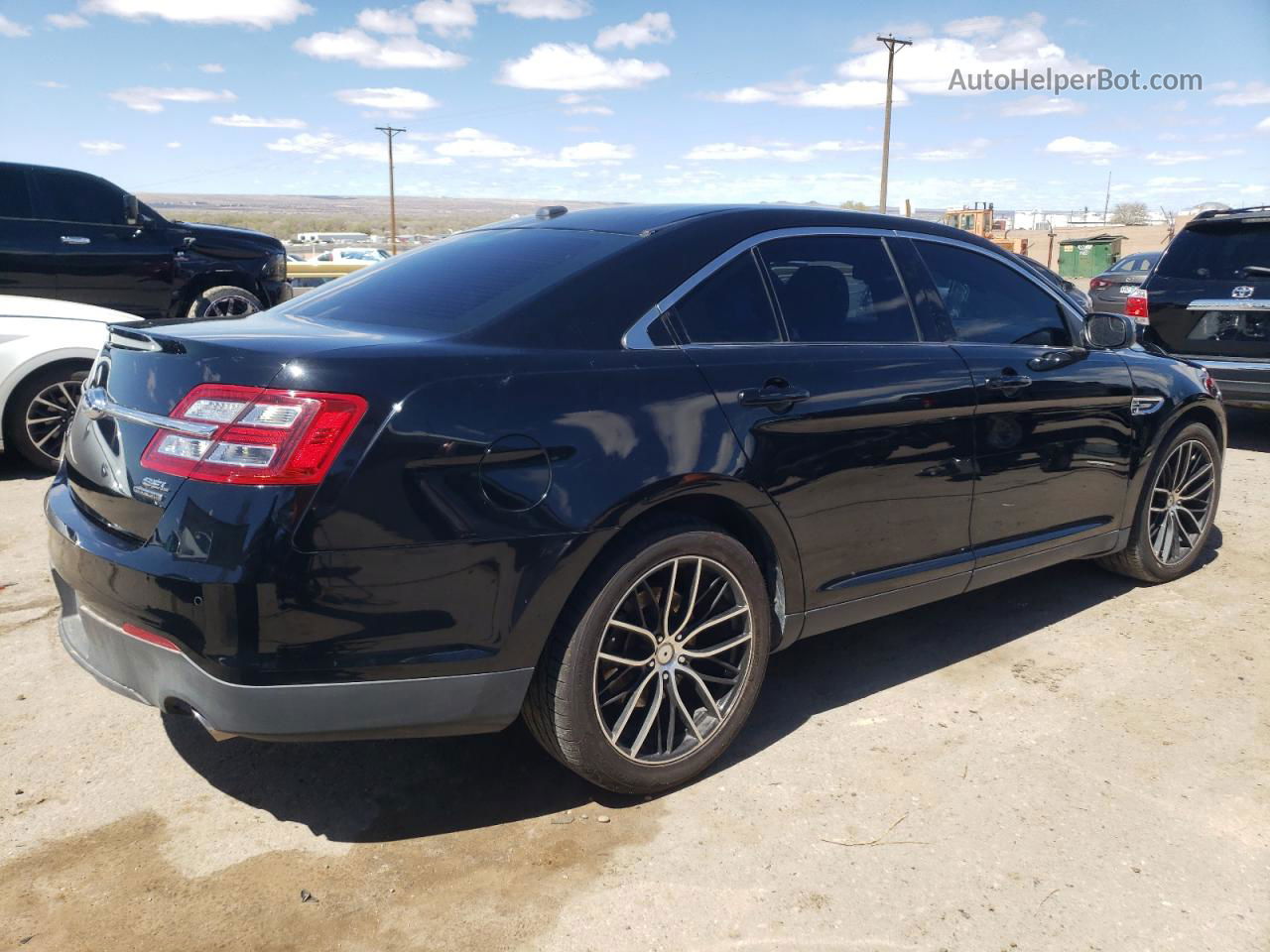 2017 Ford Taurus Sel Black vin: 1FAHP2E85HG129241