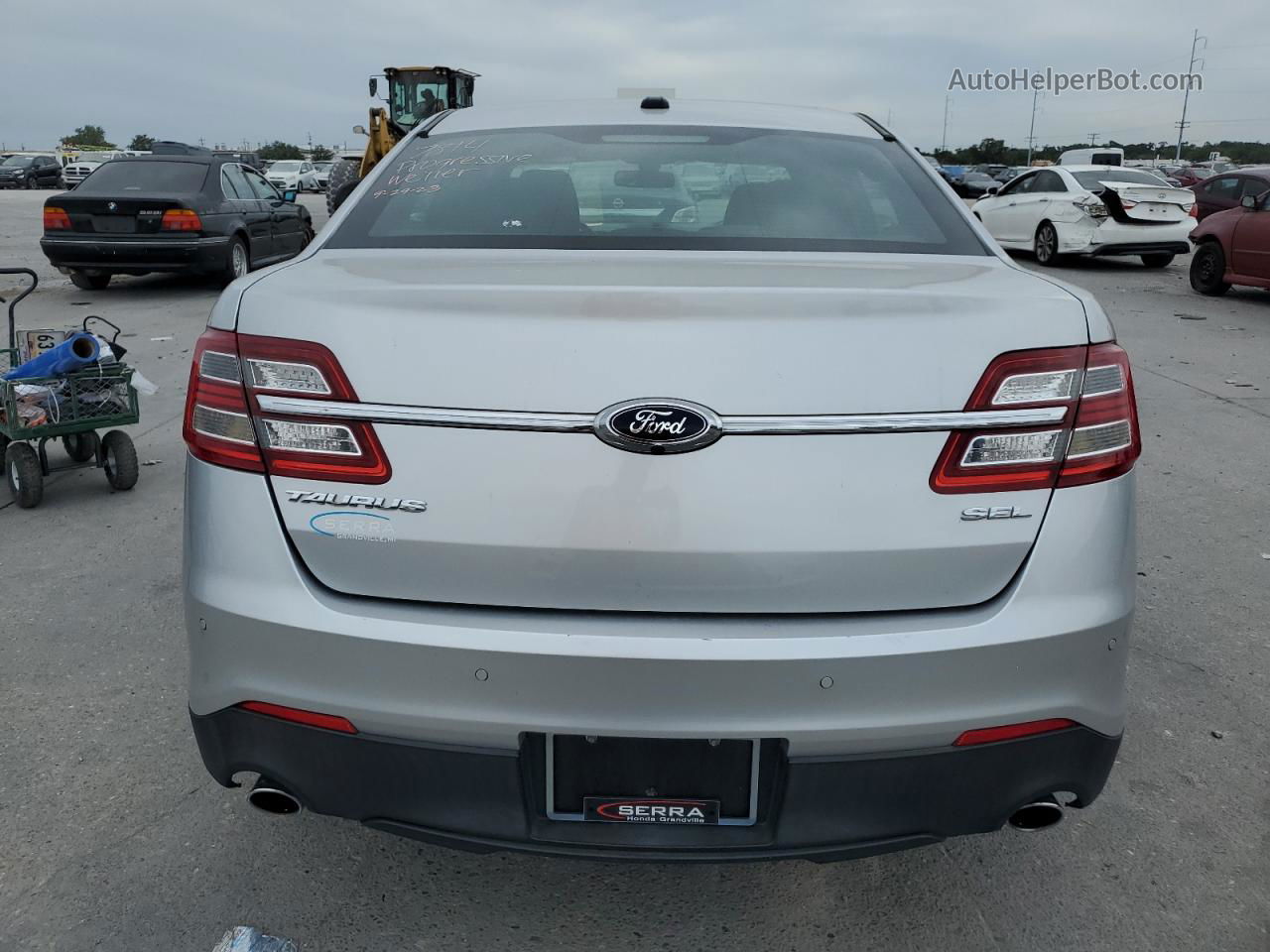 2017 Ford Taurus Sel Silver vin: 1FAHP2E85HG129742