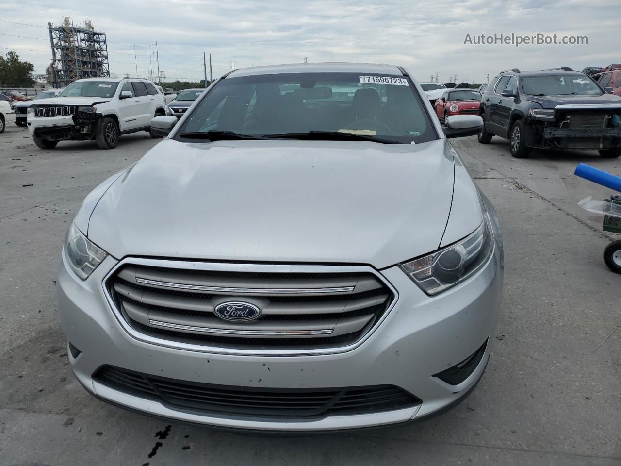 2017 Ford Taurus Sel Silver vin: 1FAHP2E85HG129742