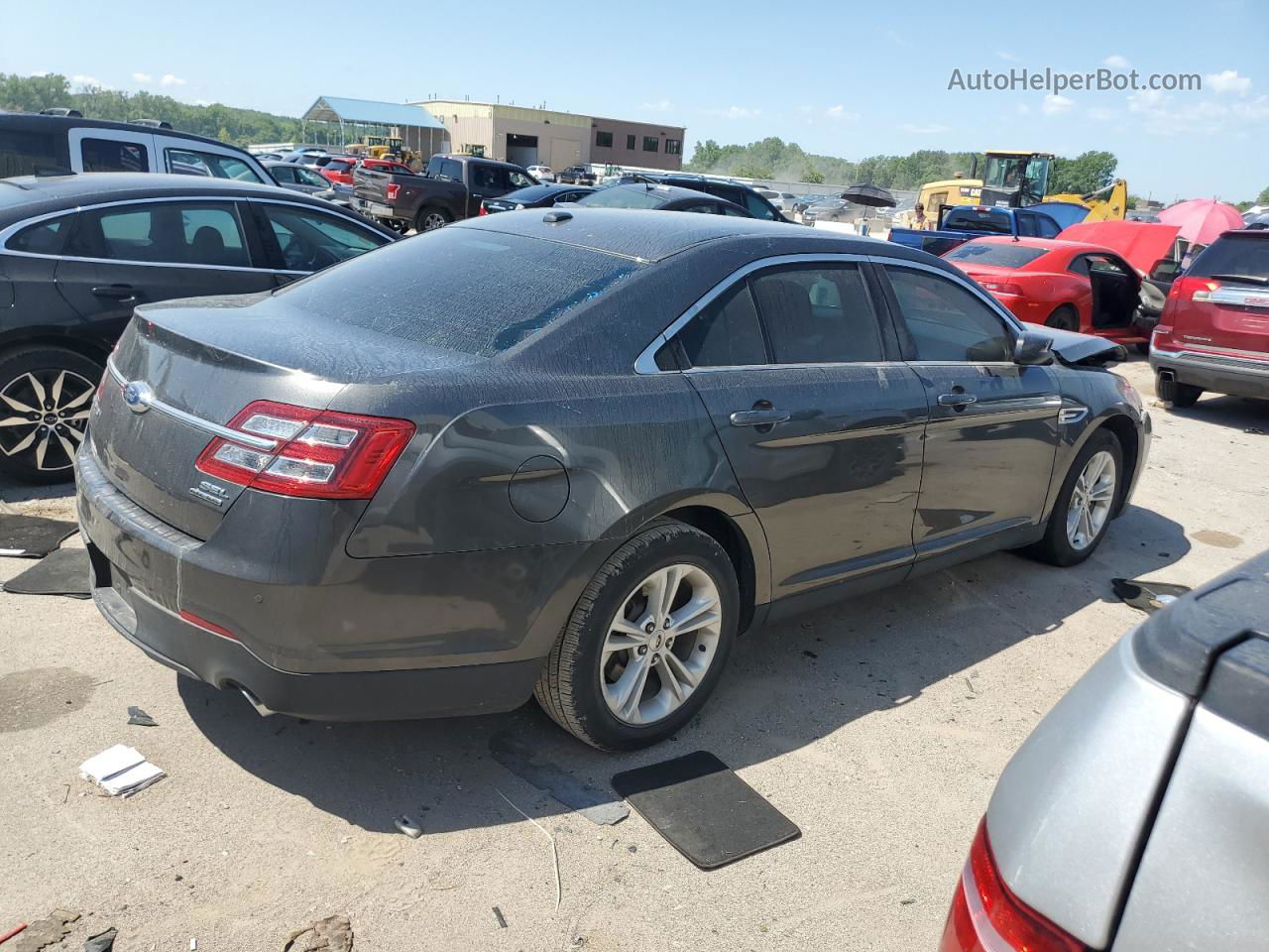 2017 Ford Taurus Sel Gray vin: 1FAHP2E86HG137624