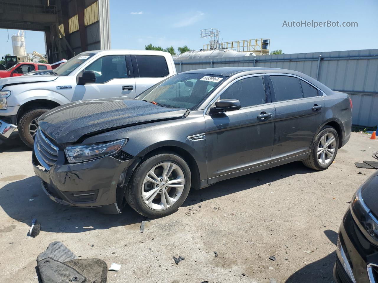 2017 Ford Taurus Sel Gray vin: 1FAHP2E86HG137624