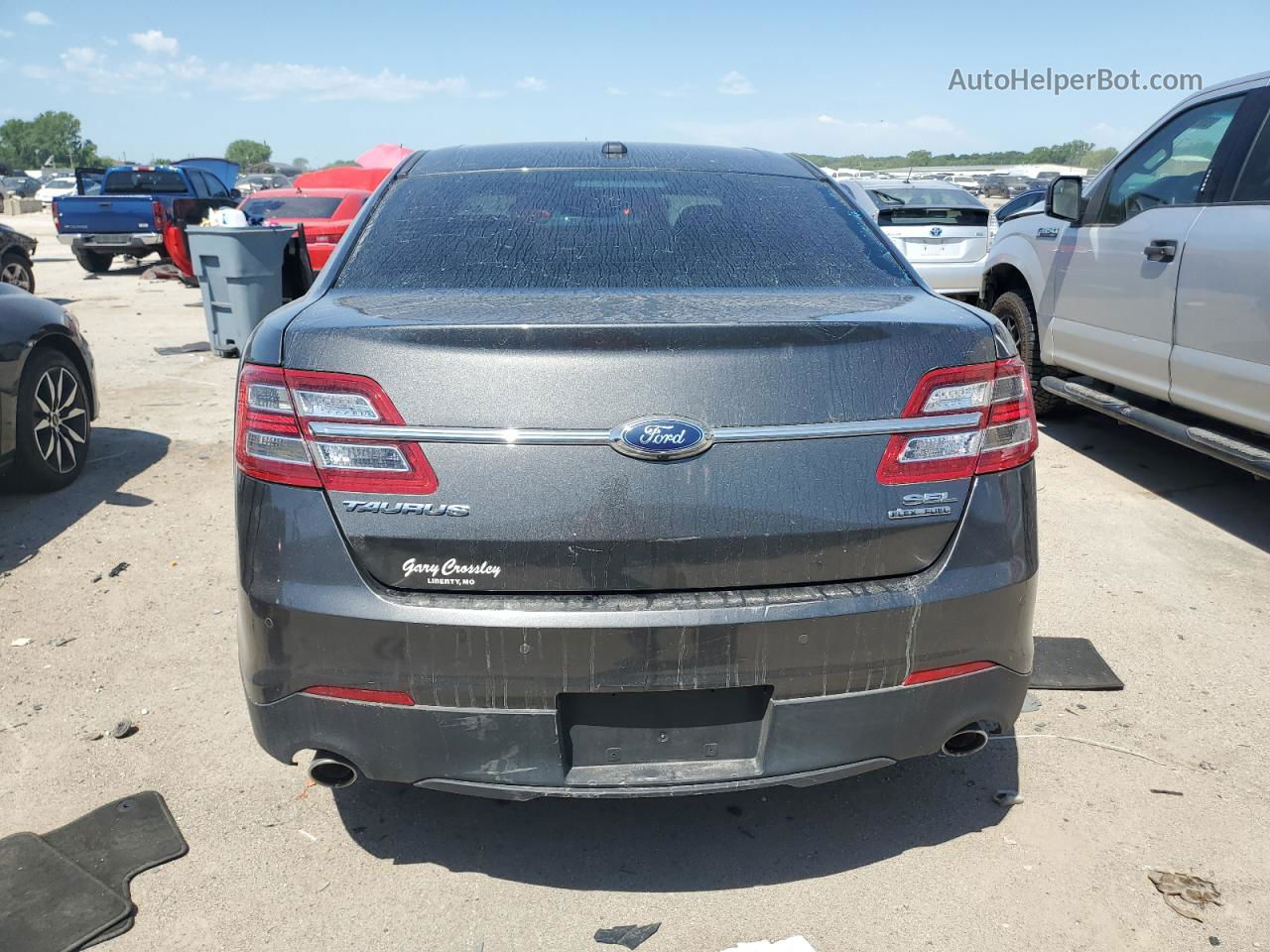 2017 Ford Taurus Sel Gray vin: 1FAHP2E86HG137624