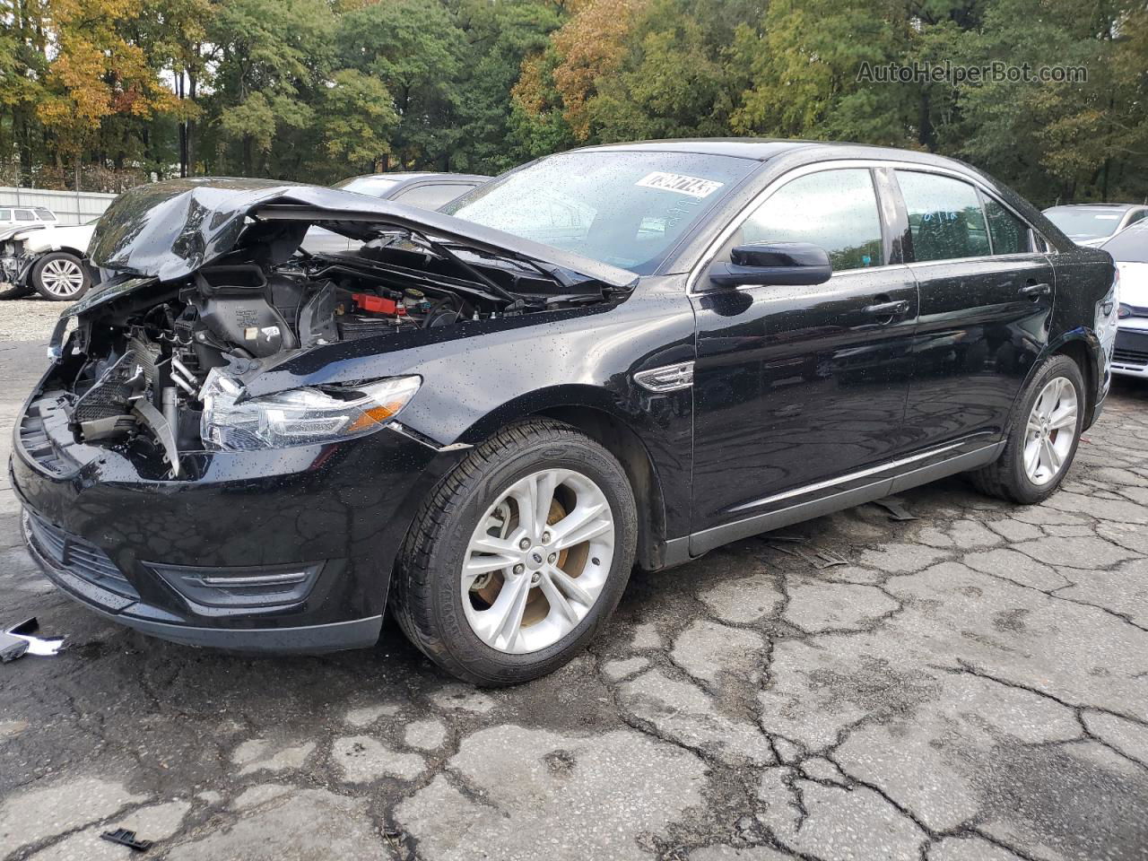 2017 Ford Taurus Sel Черный vin: 1FAHP2E87HG138166