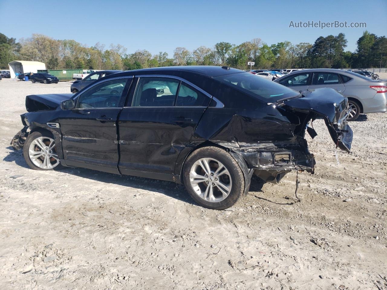 2017 Ford Taurus Sel Черный vin: 1FAHP2E88HG127712