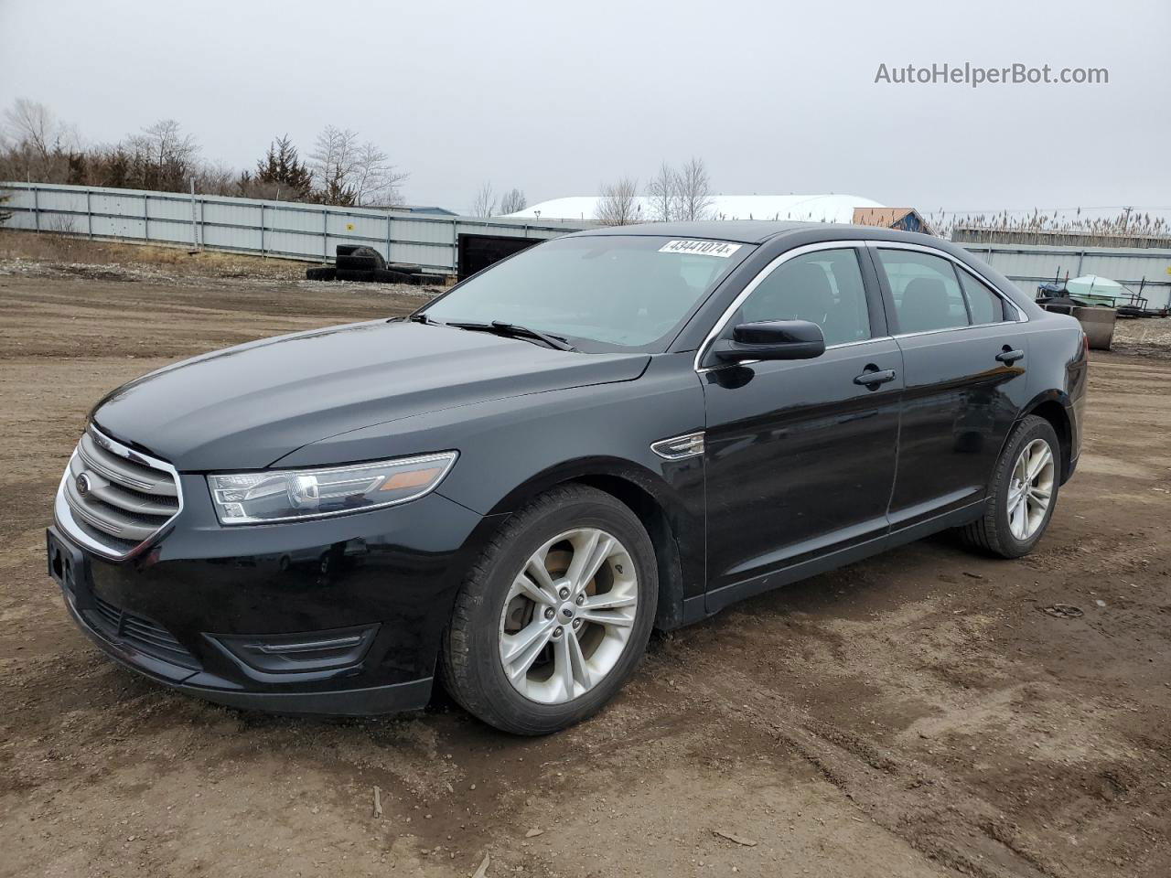 2017 Ford Taurus Sel Black vin: 1FAHP2E88HG138841