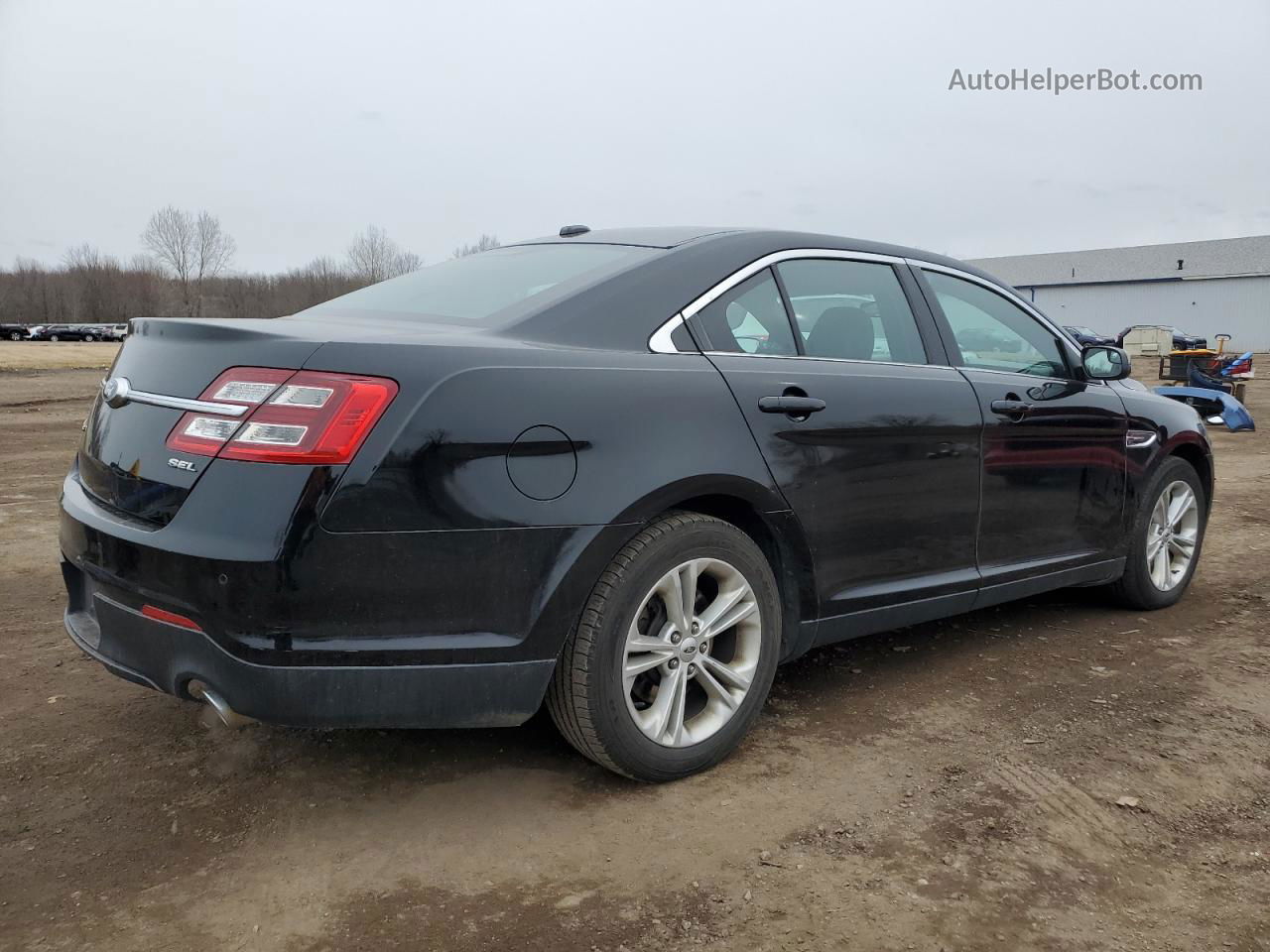 2017 Ford Taurus Sel Black vin: 1FAHP2E88HG138841